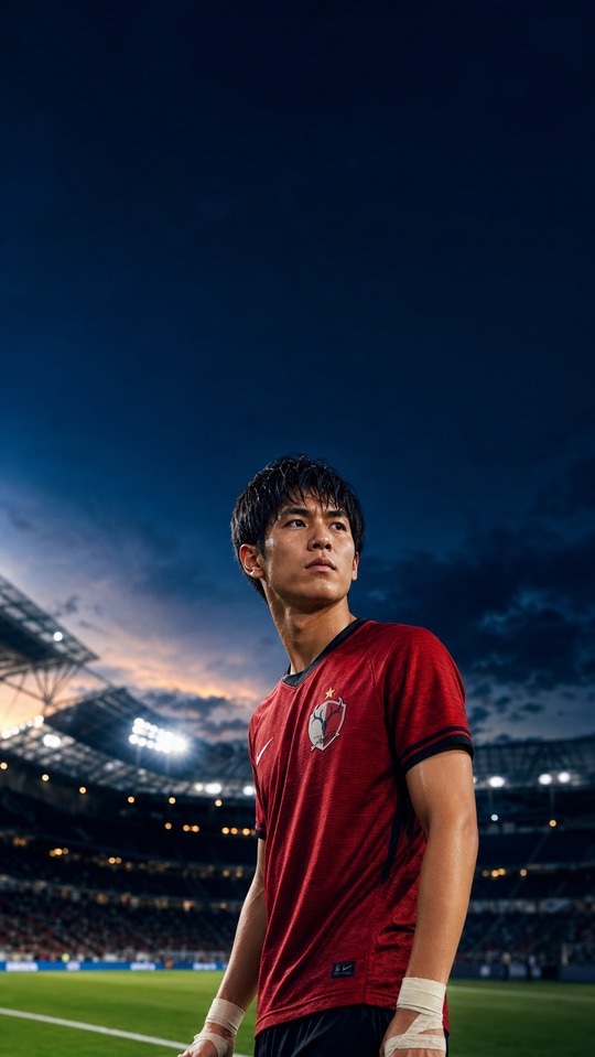 Ryotaro Araki Fußballstar - 4K Handy Wallpaper