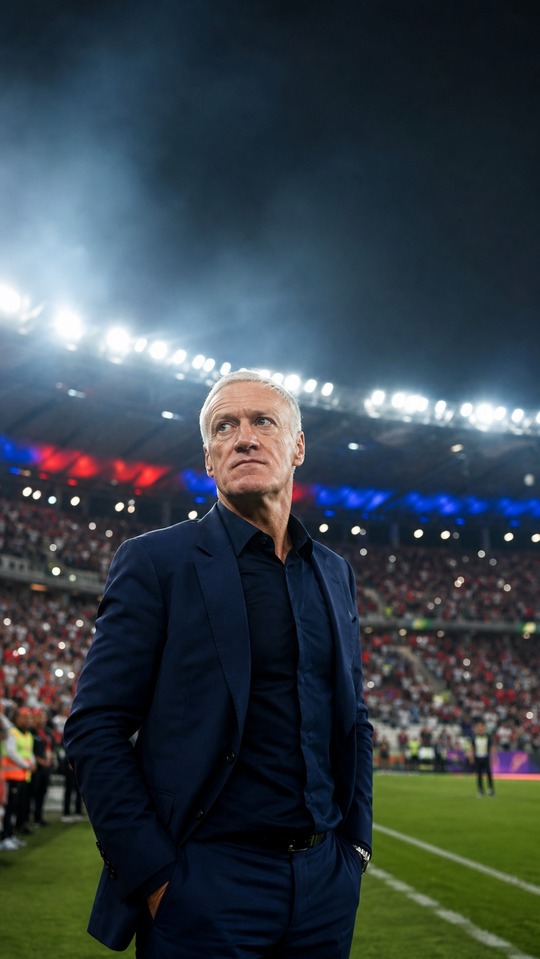 Didier Deschamps Cinematic Portrait - 4K Wallpaper
