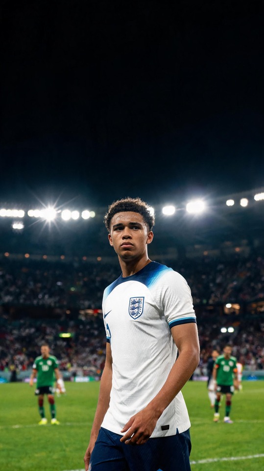 Football World Cup England: Jarell Quansah - 4K Wallpapers