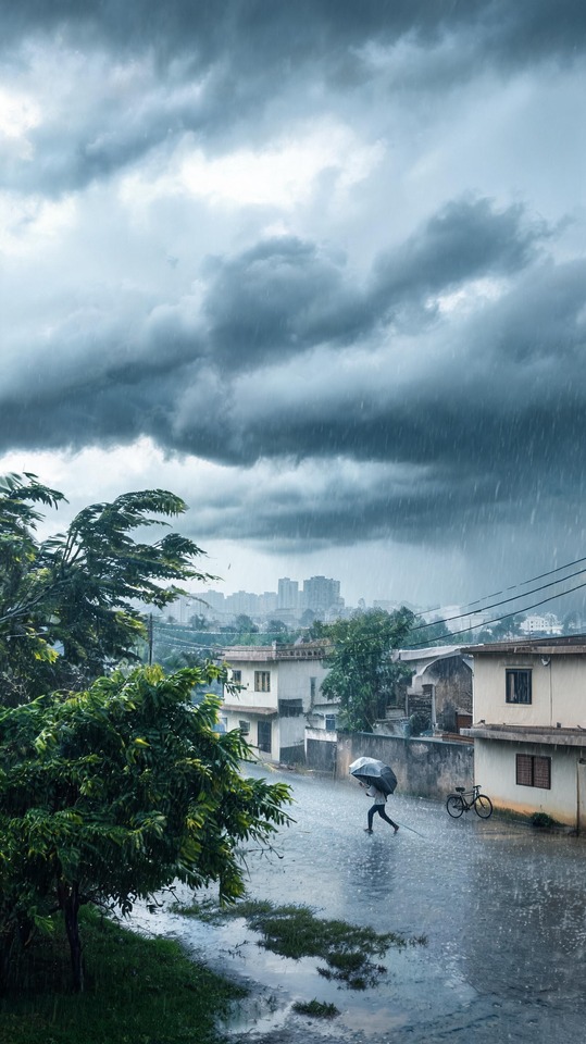 Mausam Rainy Day Cinematic - 4K Wallpaper