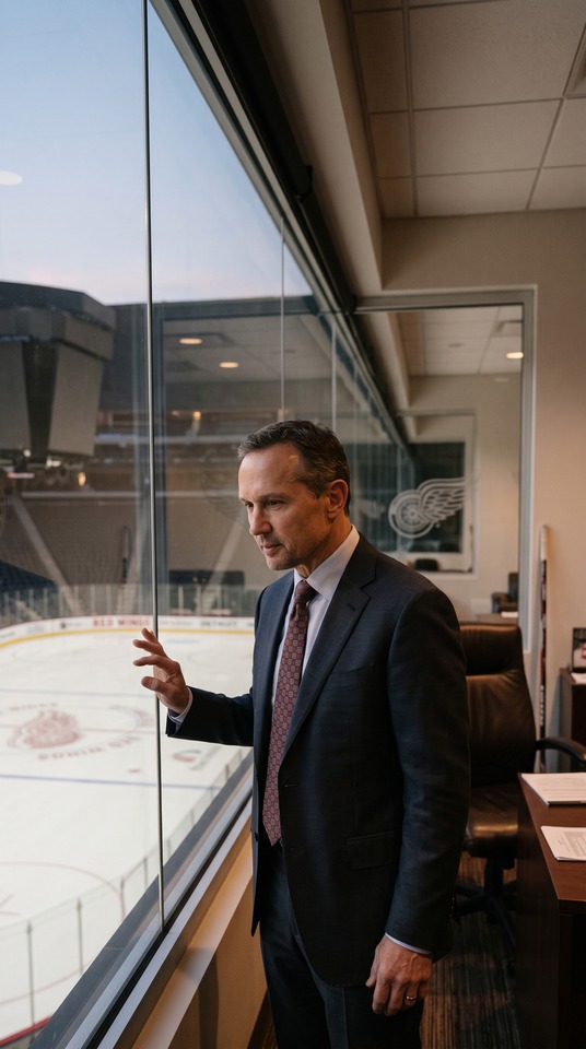 Steve Yzerman Red Wings Advisor - 4K Phone Wallpaper