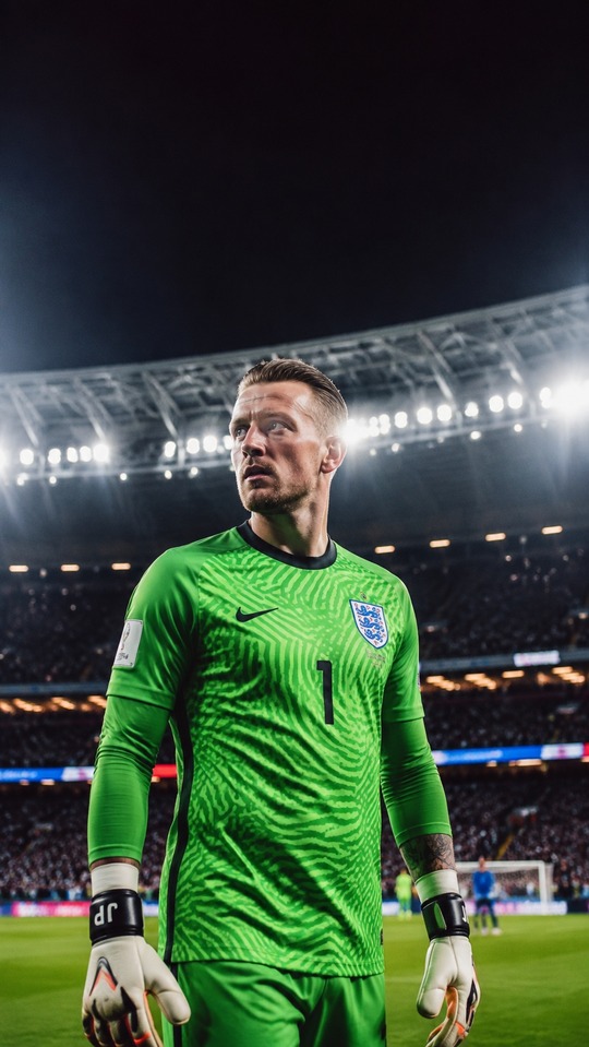 Jordan Pickford England Torwart - 4K Hintergrundbilder
