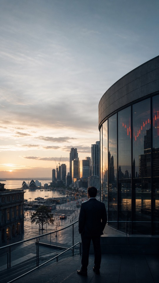 Wirtschaft von Australien Skyline - 4K Hintergrundbild