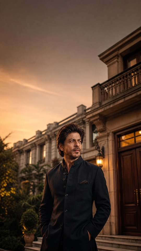 Shah Rukh Khan Realistic Portrait - 4K Wallpaper