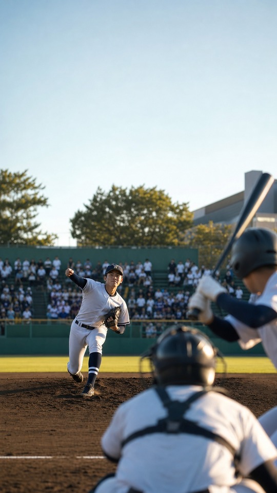 High School Baseball - 4K Handy Hintergrundbild