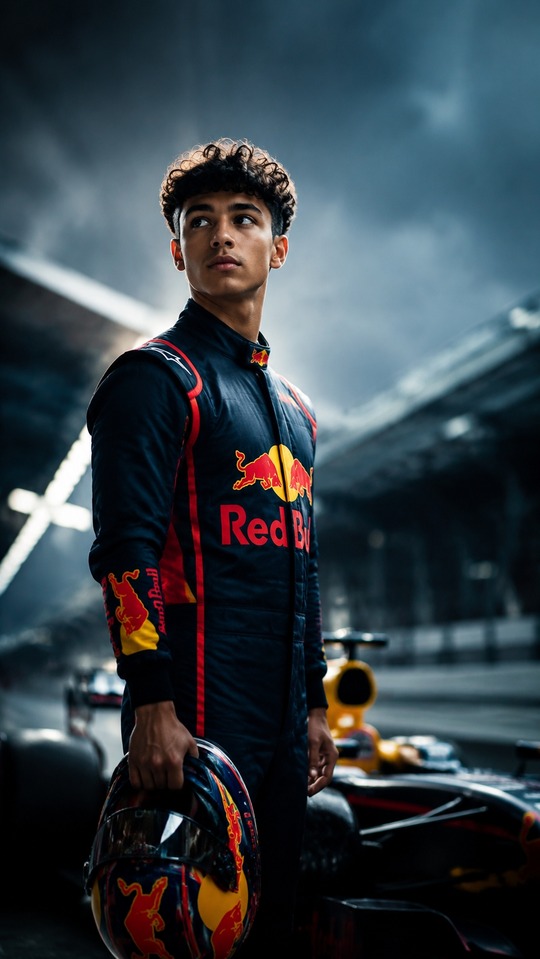 Arvid Lindblad Red Bull - 4K Phone Wallpapers