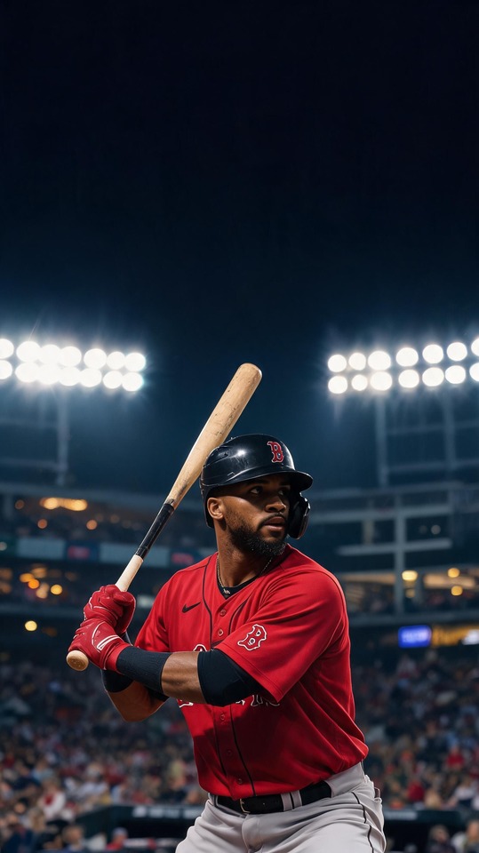 Ceddanne Rafaela Boston Red Sox - 4K Baseball Wallpaper