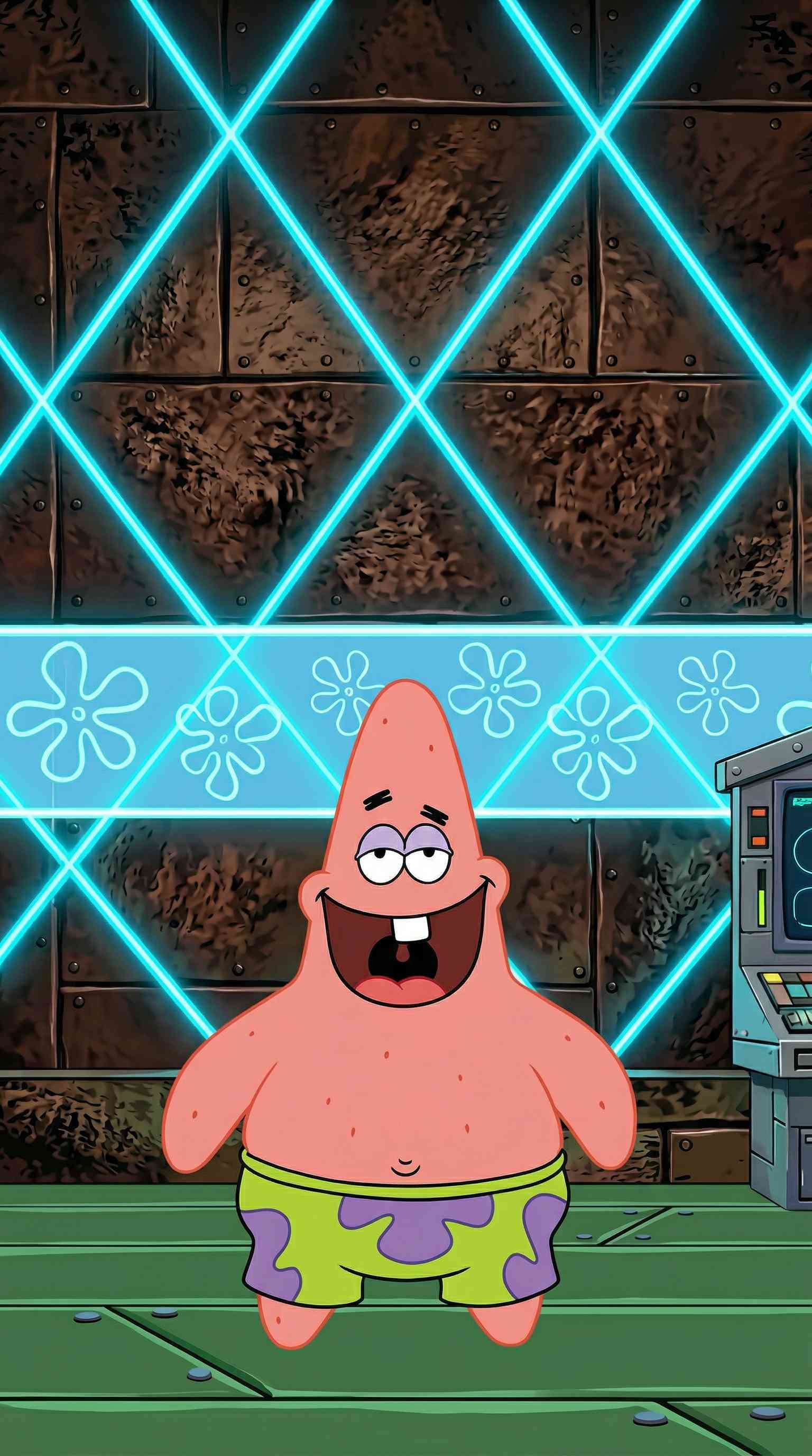 Patrick Star Vault Heist - 4K Wallpaper