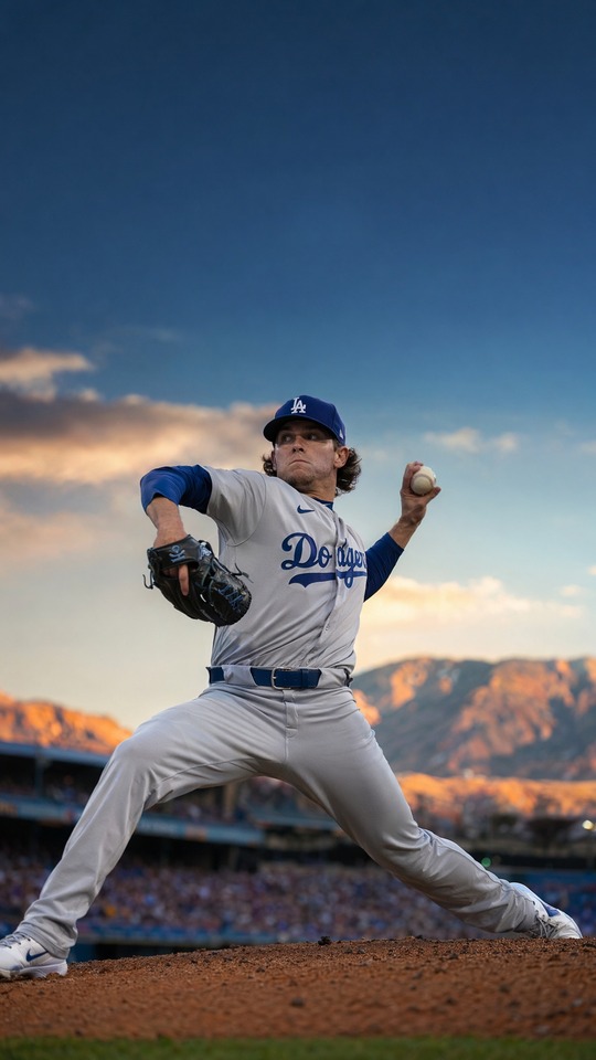 Dodgers vs Rockies Justin Wrobleski - 4K Sports Wallpaper