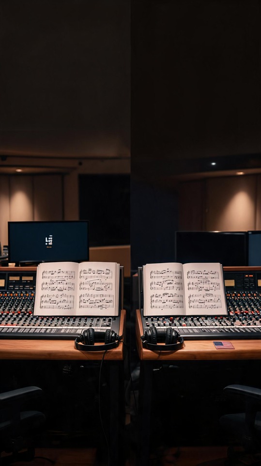Estudio de Música y Creación - Fondos para Celular 4K
