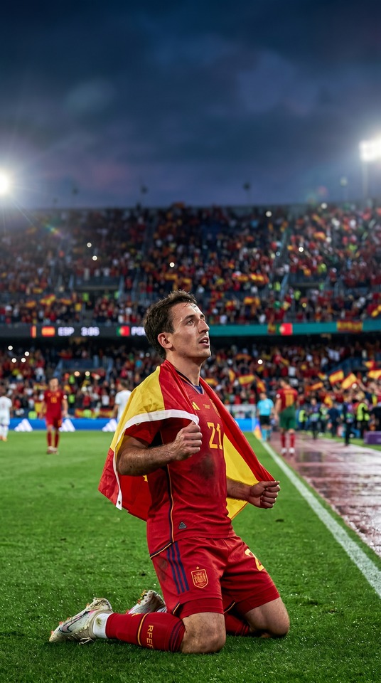 Oyarzabal Spanien Jubel - 4K Hintergrundbilder für Handy