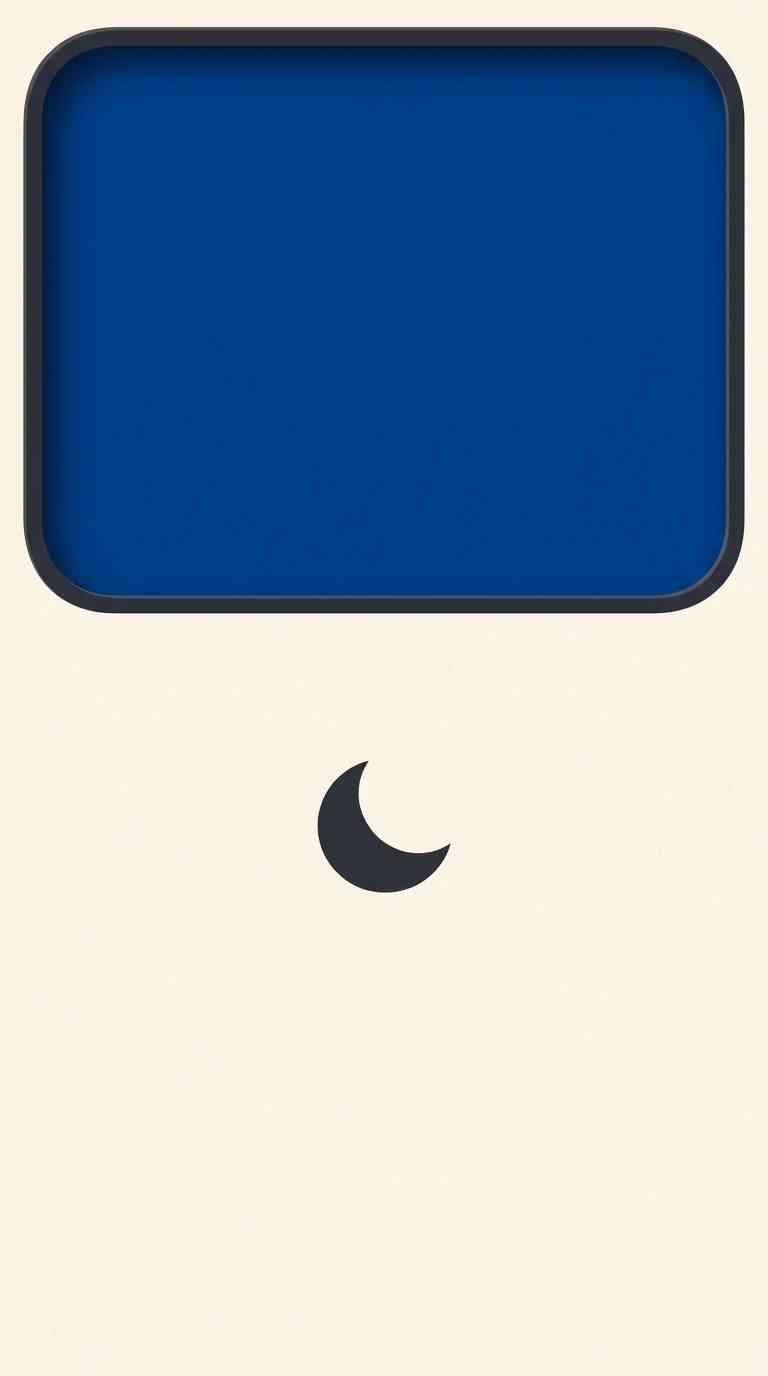 Noche de Luna Minimalista - Fondos para Celular