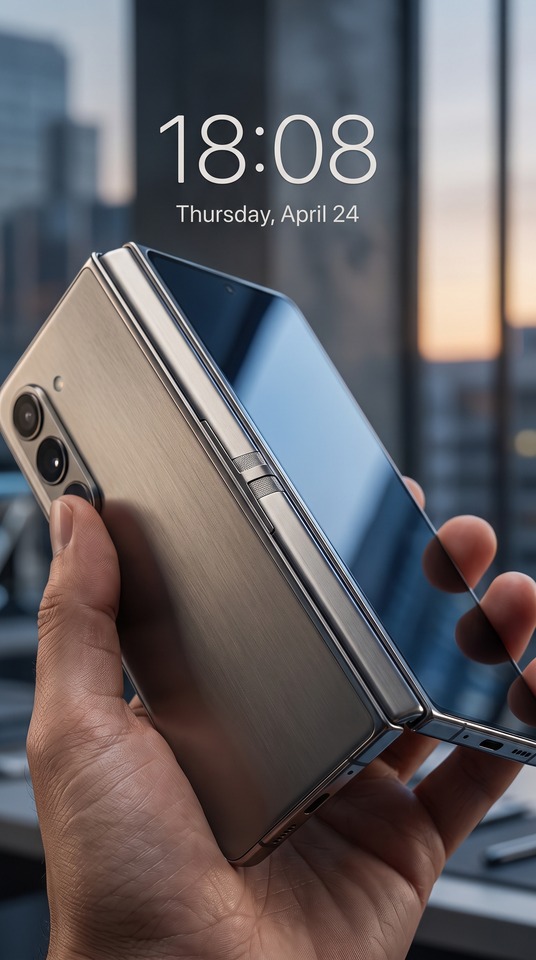 Fold 8 Flex Titanium Edition - 4K Phone Wallpaper