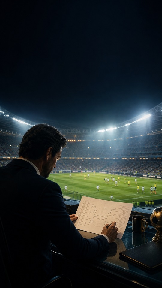 FIFA Bracket Cinematic Strategy - 4K Wallpaper