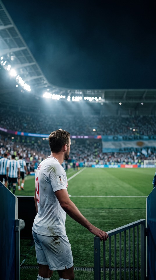 Angleterre vs Argentine Harry Kane - Arrière-plan 4K