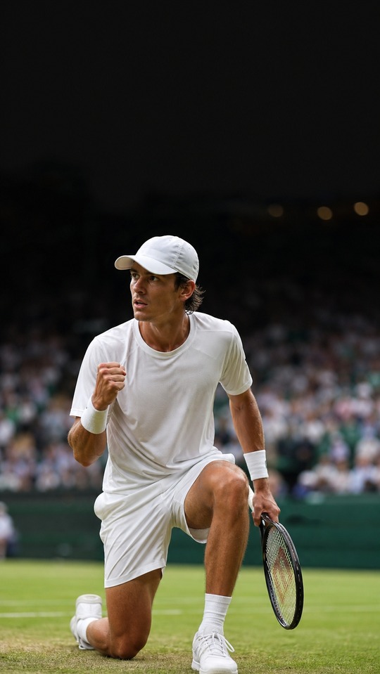 Alex de Minaur - Moment de Victoire Wimbledon 4K