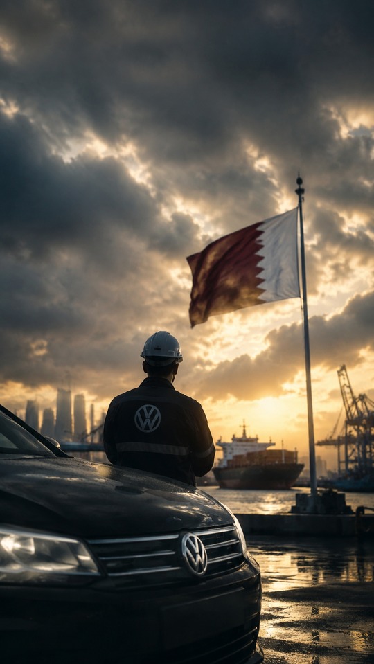 VW Katar Cinematic Scene - 4K Backgrounds