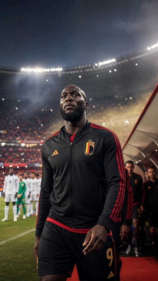 Romelu Lukaku Belgium - 4K Phone Wallpapers