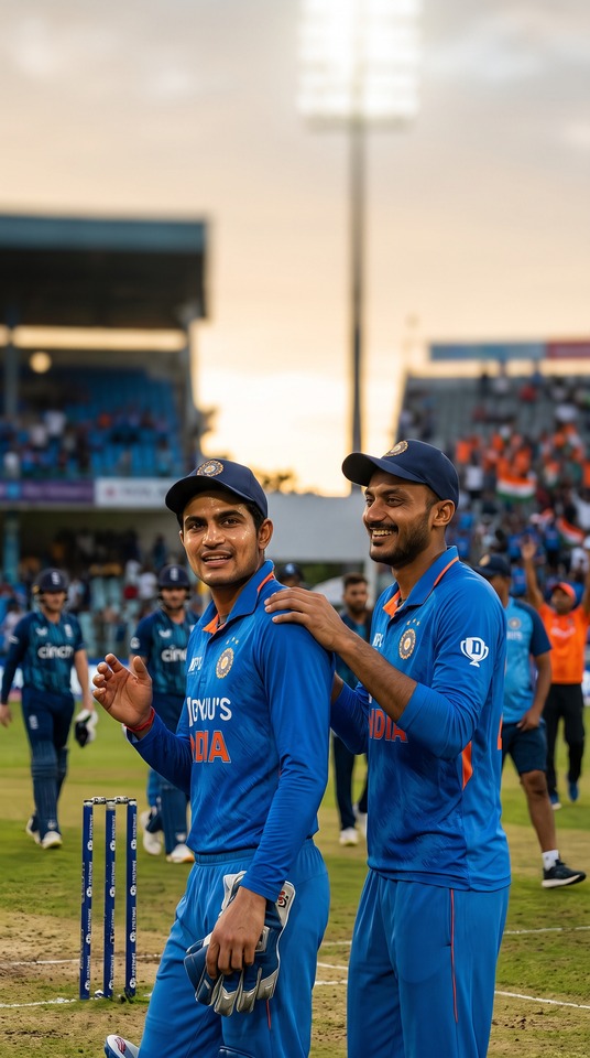 ENG vs IND ODI Series - India Star Performers 4K Wallpaper
