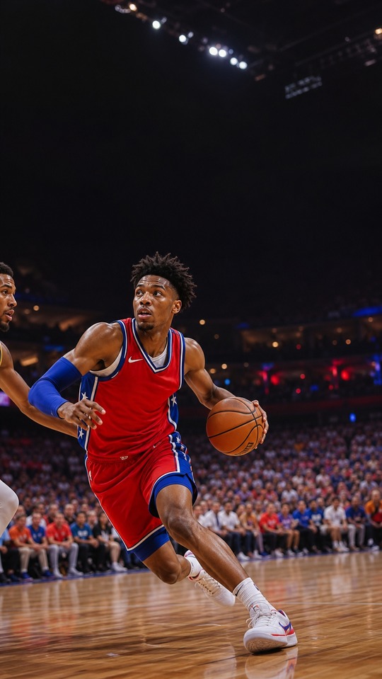 Sixers Summer League Action - 4K Basketball Wallpaper