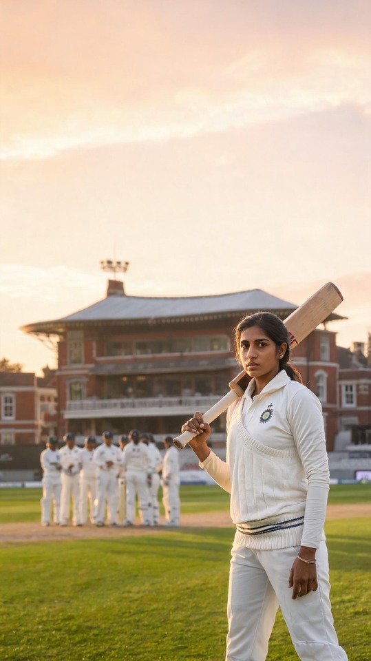 INDW vs ENGW Lord's Test Cricket - 4K Wallpaper