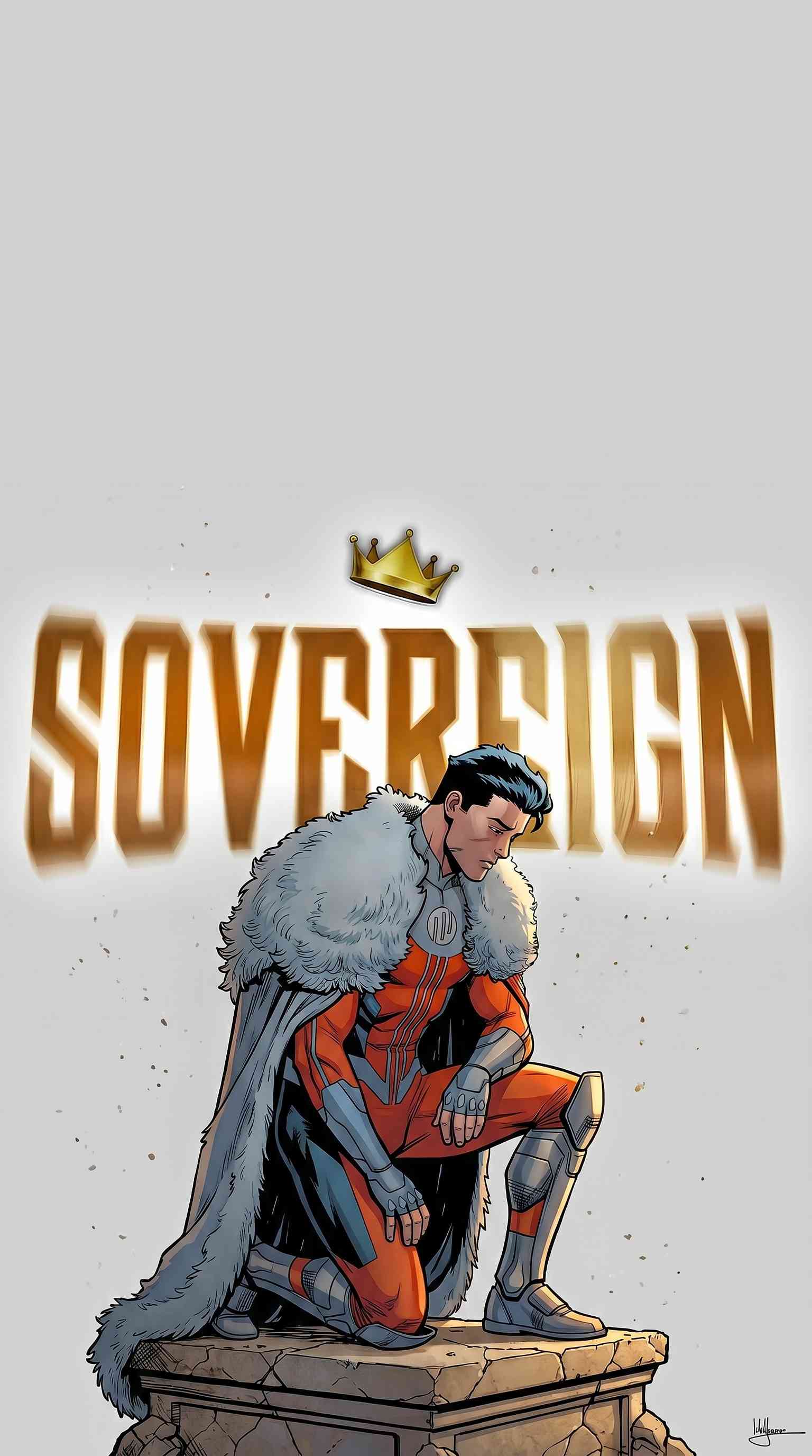Sovereign Invincible Comic Style - 4K Wallpaper