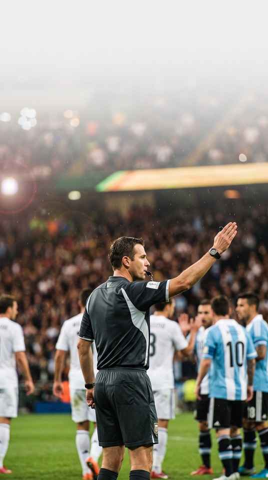 Arbitre de Foot Professionnel - 4K Fond d'Écran