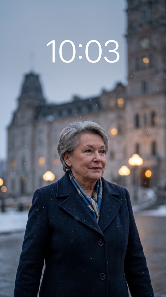 Pauline Marois Cinematic Portrait - 4K Wallpaper