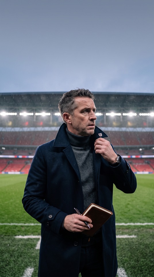 England Manager in Stadium - 4K Phone Background