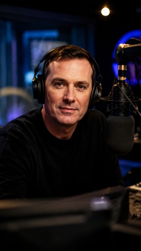 Scott Mills Cinematic Portrait - 4K Mobile Wallpaper