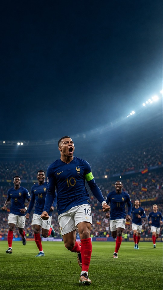 FIFA 랭킹 프랑스 대표팀 음바페 - 4K 배경화면