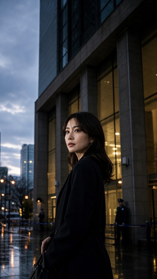 Reika Kuroki Escena Urbana Nocturna - Fondos HD