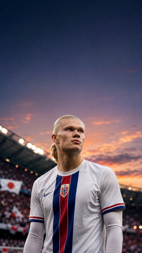 Erling Haaland Norway Edition - 4K Soccer Wallpaper