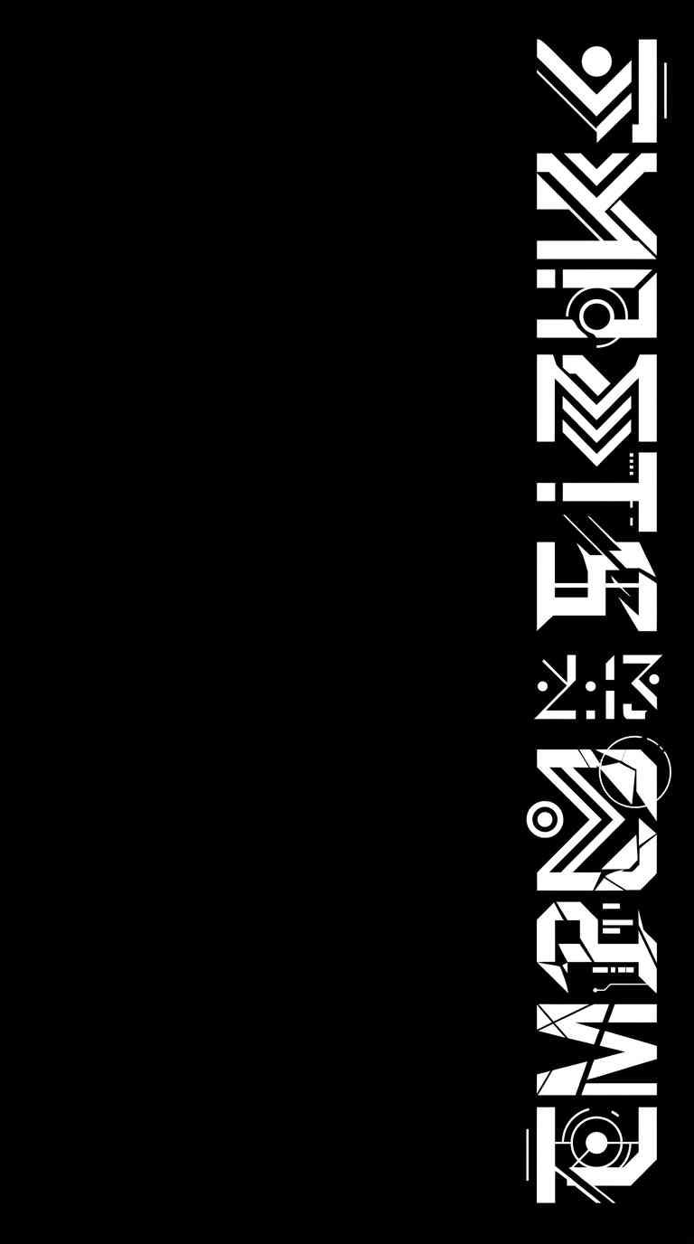 Futuristic Minimalist Typography - 4K Wallpaper