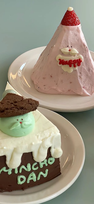Gâteau de Noël Mincho Dan - Fond d'écran 4K