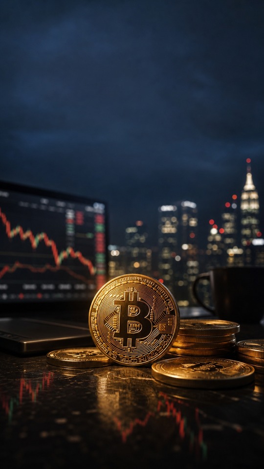 Precio de Bitcoin y Gráficos de Trading - Fondo 4K