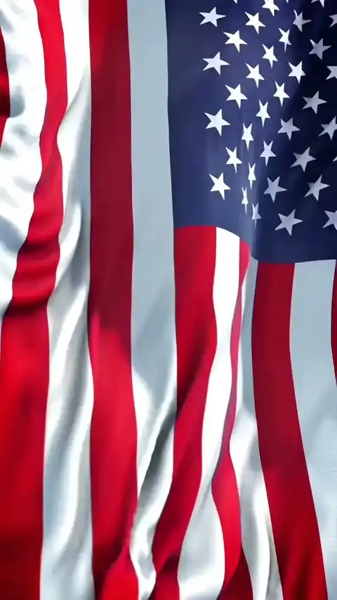 Drapeau USA Réaliste - Arrière-plan Dynamique