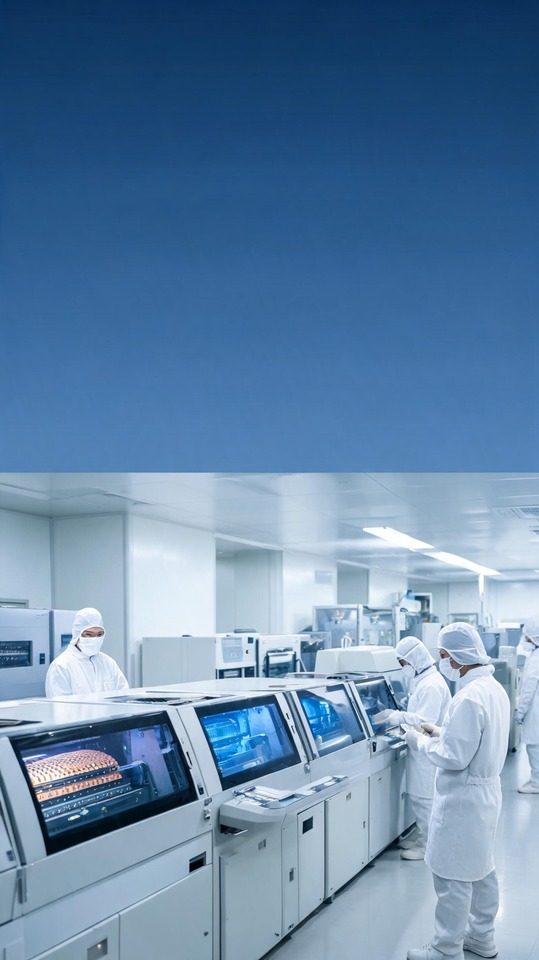 Foundry Semiconductor Process - 4K Wallpaper