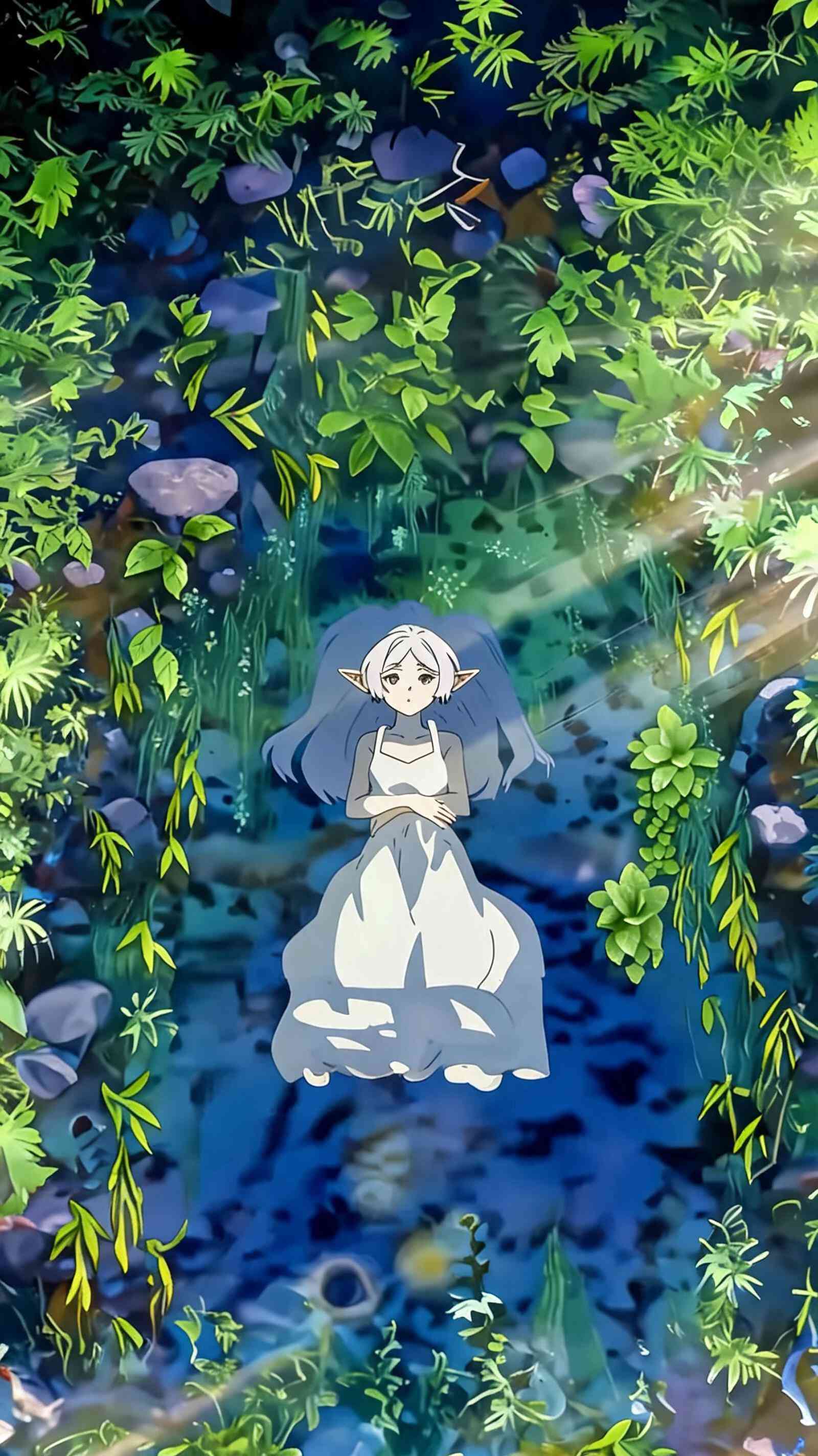 4K Hintergrundbild Frieren: Elfen Anime