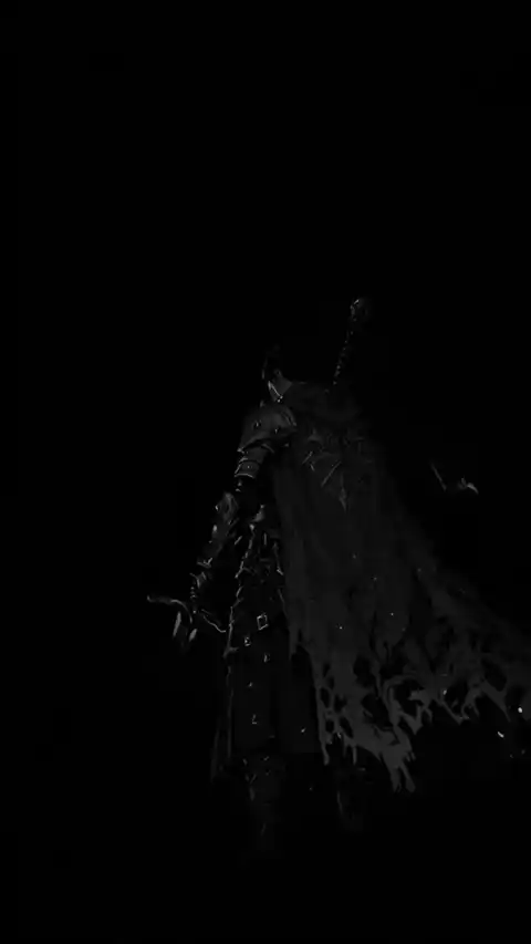 Dark Knight Tattered Cape - Live Wallpaper