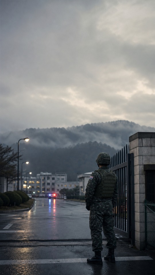 Soldado Coreano (병사) Escena Militar Realista - 4K