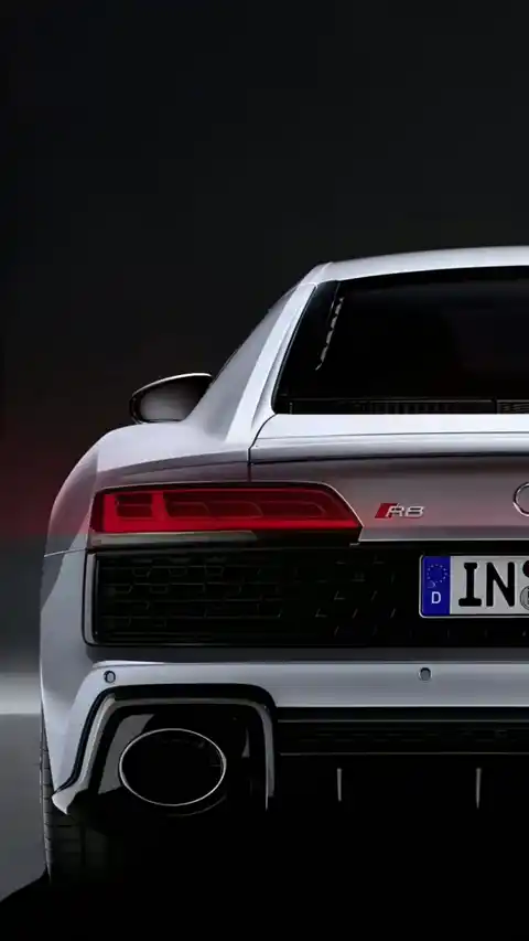 Audi R8 Cinematic Rear - 4K Live Wallpaper