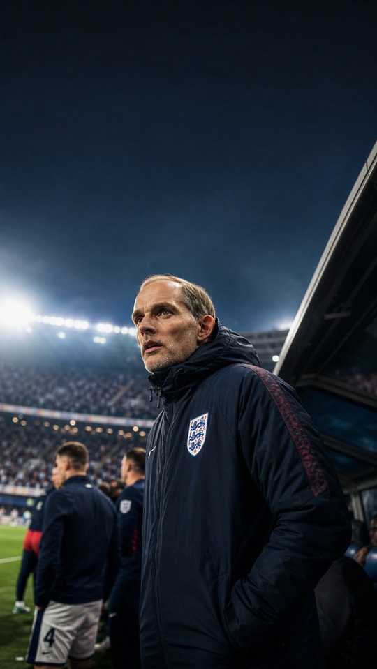 Thomas Tuchel England National Team - 4K Wallpaper