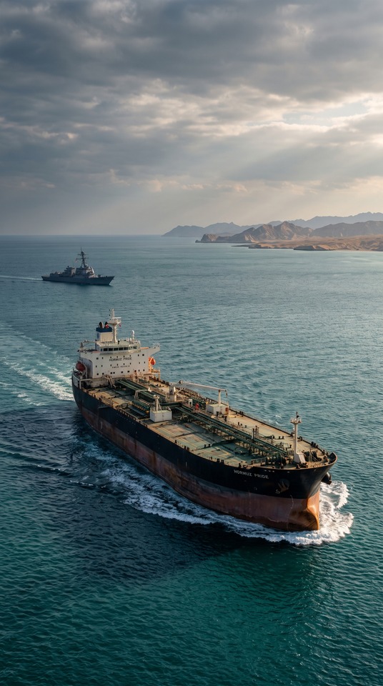 Strait of Hormuz Oil Tanker News - 4K Wallpapers