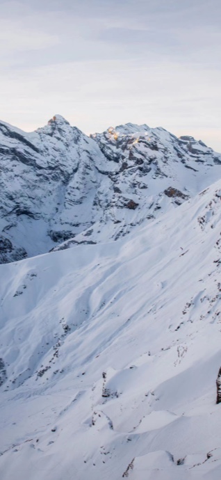 Majestic Snowy Mountains - 4K Backgrounds