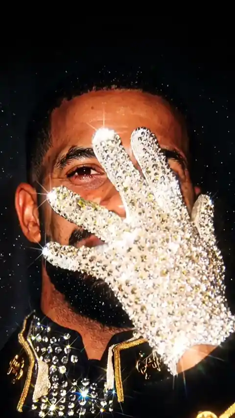 Drake Diamond Glove Sparkle - Live Wallpaper