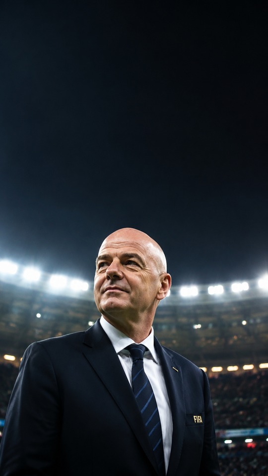 Gianni Infantino Cinematic 4K Wallpaper