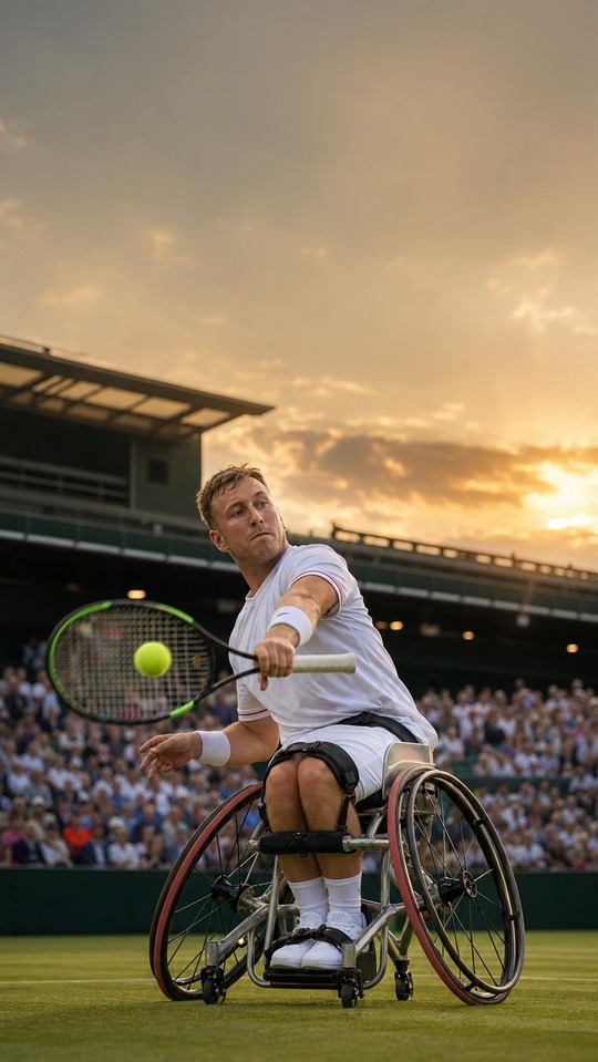 Alfie Hewett Wimbledon - 4K Handy Wallpaper