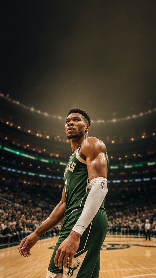 Giannis Antetokounmpo Milwaukee Bucks - 4K Handy Wallpaper