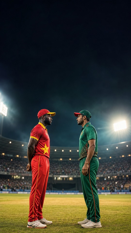 Zimbabwe vs Bangladesh - Fondos de Pantalla de Críquet 4K